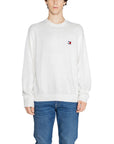 Tommy Hilfiger Jeans White Polyester Polyester Sweater