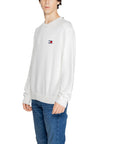 Tommy Hilfiger Jeans White Polyester Polyester Sweater