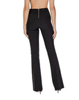 Sandro Ferrone Black Polyester Jeans & Pant