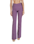 Sandro Ferrone Purple Polyester Jeans & Pant