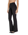 Sandro Ferrone Black Polyester Jeans & Pant