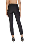 Sandro Ferrone Black Polyester Jeans & Pant