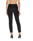 Sandro Ferrone Black Polyester Jeans & Pant