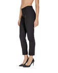 Sandro Ferrone Black Polyester Jeans & Pant
