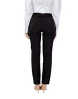 Sandro Ferrone Black Polyester Jeans & Pant
