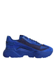 Dolce & Gabbana Blue Leather Daymaster Low Top Sneakers Shoes
