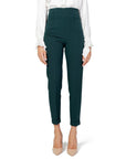 Sandro Ferrone Green Polyester Jeans & Pant