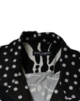 Dolce & Gabbana Black White Zebra Button Down Oversize Shirt