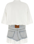 Alexander Wang Alexander Wang Denim Skirt Polo Dress