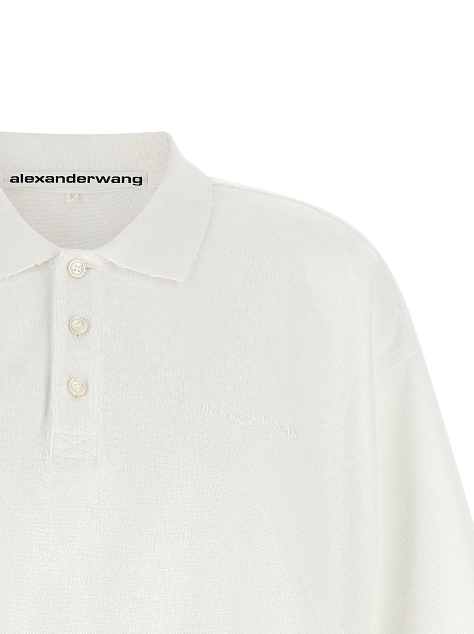 Alexander Wang Alexander Wang Denim Skirt Polo Dress