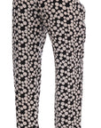 Dolce & Gabbana Elegant Polka Dot Silk High-Waist Pants