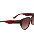 Lacoste Brown Acetate Sunglasses
