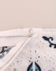 Dolce & Gabbana Majolica Embroidered Capri Elegance