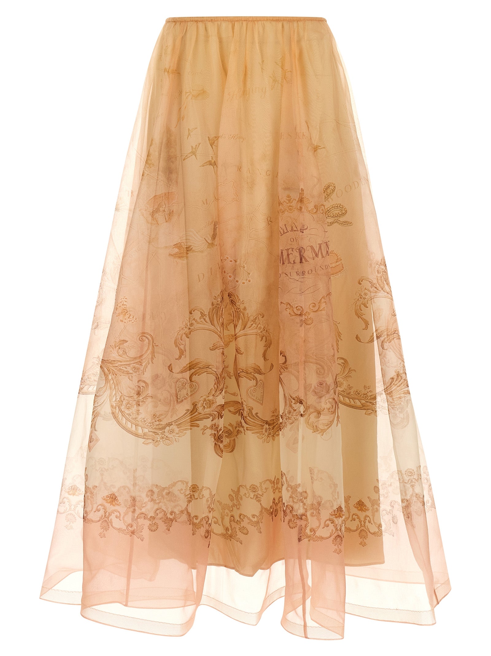 Zimmermann Zimmermann Hypnotic Organza Maxi Skirt