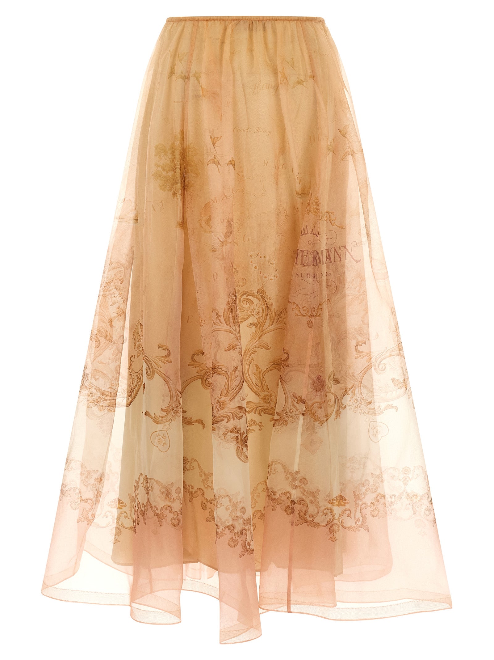 Zimmermann Zimmermann Hypnotic Organza Maxi Skirt