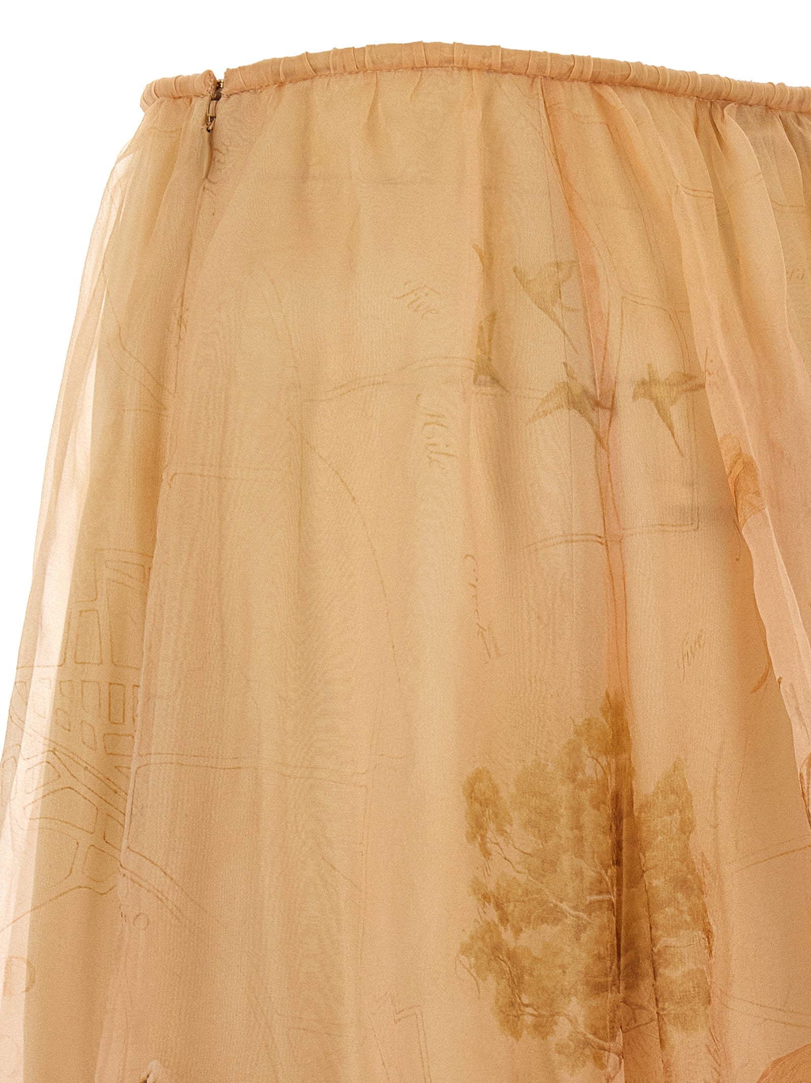 Zimmermann Zimmermann Hypnotic Organza Maxi Skirt