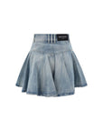 Balmain Denim Mini Skirt