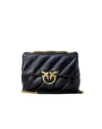 PINKO Black Leather Handbag