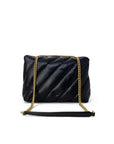 PINKO Black Leather Handbag