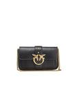 PINKO Black Leather Handbag