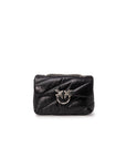 PINKO Bicolor Leather Handbag