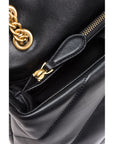 PINKO Black Leather Handbag