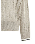 Brunello Cucinelli Perforated Sweater with sequins
