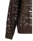 Brunello Cucinelli Perforated Sweater with sequins