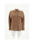 Brunello Cucinelli Suede leather Jacket