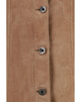 Brunello Cucinelli Suede leather Jacket