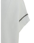 Brunello Cucinelli Short-sleeve Sweater