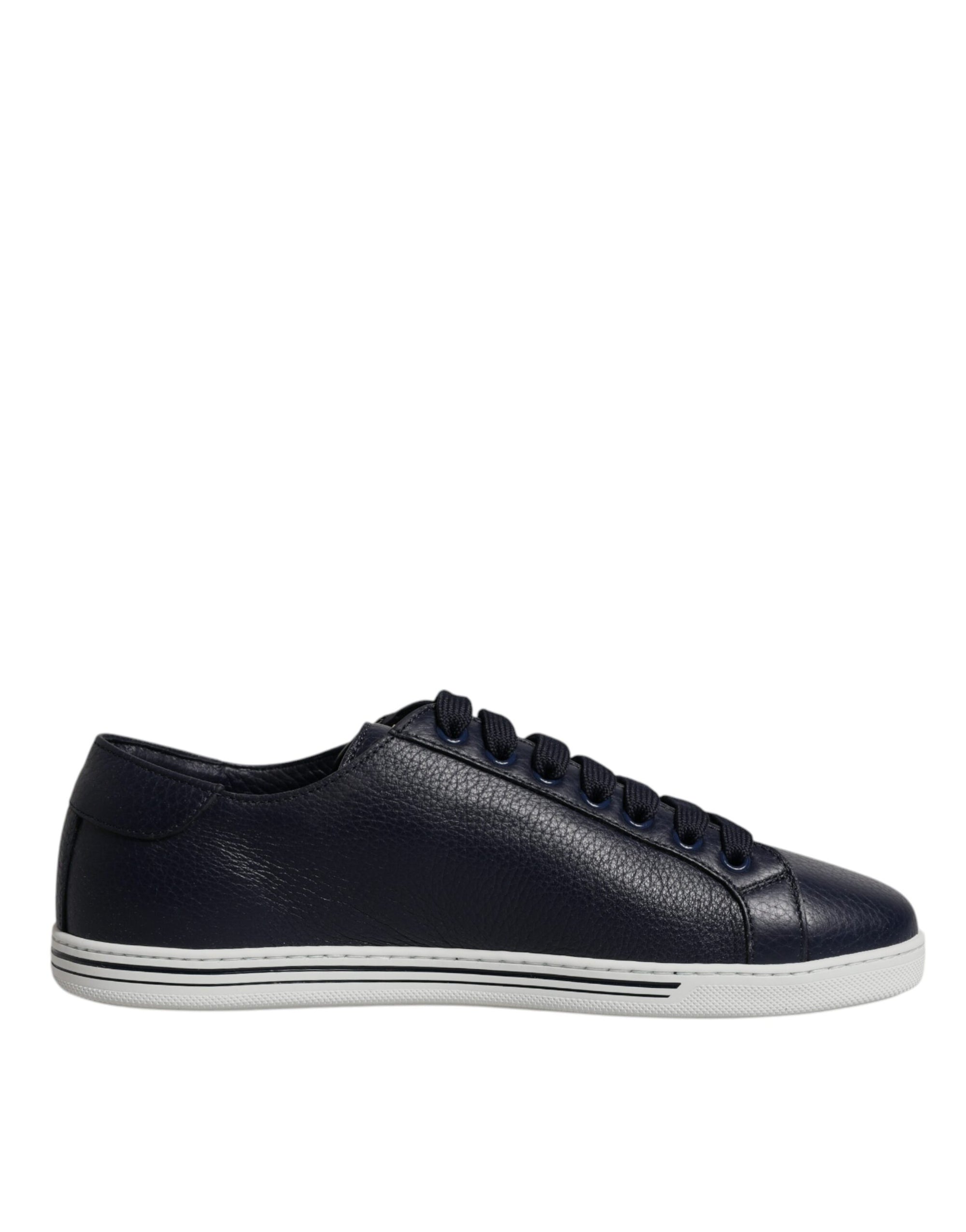 Dolce &amp; Gabbana Black Low Top Men Saint Tropez Sneakers Shoes
