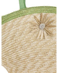 La Milanesa Calore Straw Handbag