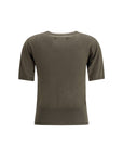 Extreme Cashmere Short-sleeved Sweater
