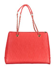 Valentino Bags Red Polyethylene Handbag