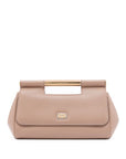 Pink Leather Handbag