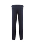 Elegant Blue Wool Pants for Women