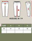 Elegant Blue Wool Pants for Women
