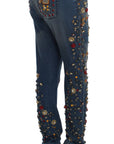 Dolce & Gabbana Enchanted Sicily Embellished Boyfriend Jeans