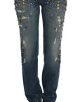 Dolce & Gabbana Enchanted Sicily Crystal Embellished Jeans
