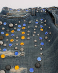 Dolce & Gabbana Enchanted Sicily Crystal Embellished Jeans
