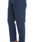 Dolce & Gabbana Polka Dotted Capri Stretch Jeans