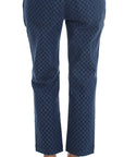 Dolce & Gabbana Polka Dotted Capri Stretch Jeans