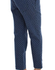 Dolce & Gabbana Polka Dotted Capri Stretch Jeans