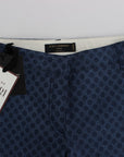 Dolce & Gabbana Polka Dotted Capri Stretch Jeans