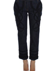 Dolce & Gabbana Embroidered Capri Jeans for Elegant Styling
