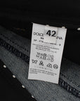 Dolce & Gabbana Embroidered Capri Jeans for Elegant Styling