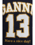 Ganni Baseball Sweater