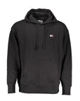 Tommy Hilfiger Sleek Cotton Hooded Sweatshirt with Logo
