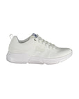 Gas White Artificial Leather Sneaker